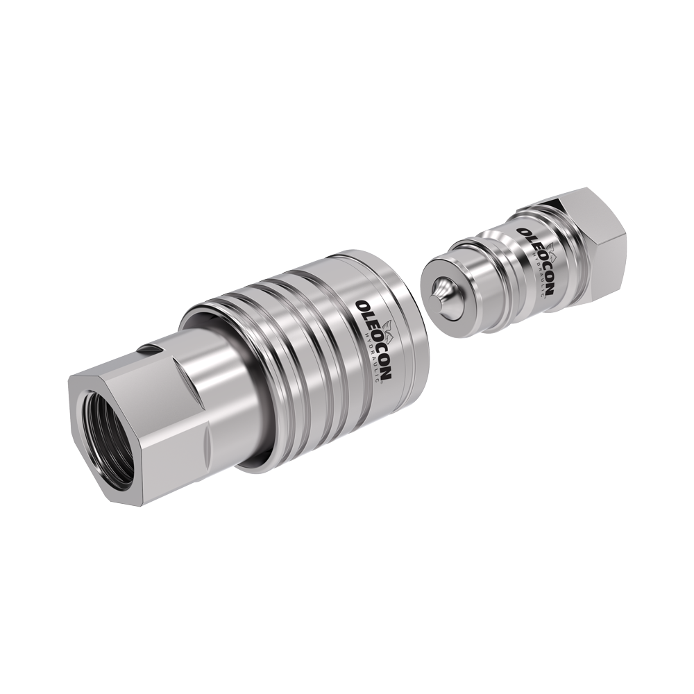 BSP Thread Push Pull Hydraulic Quick Coupling